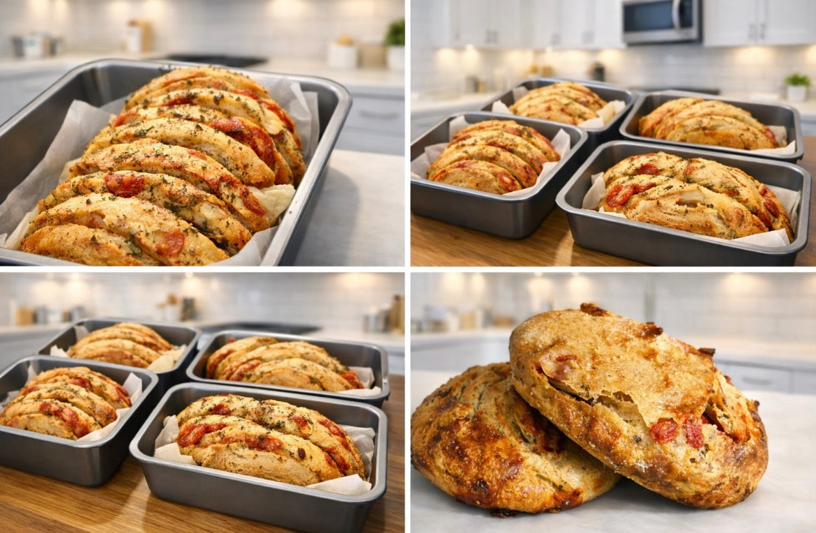 Pizza Sourdough Bread